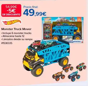 Costco Hot wheels monster truck mover oferta