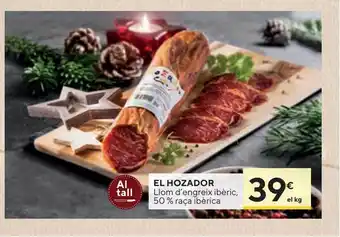 El hozador llom d'engreix ibèric 50% raça ibèrica