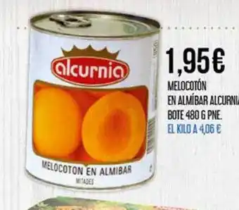 Claudio Melocotón en almíbar alcurinia bote oferta
