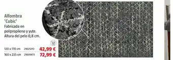 Bauhaus Alfombra 'cubic' oferta