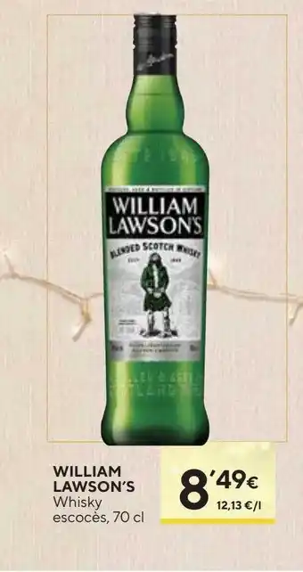 Caprabo William lawson's whisky escocés oferta
