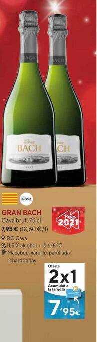 Caprabo Gran bach cava brut oferta