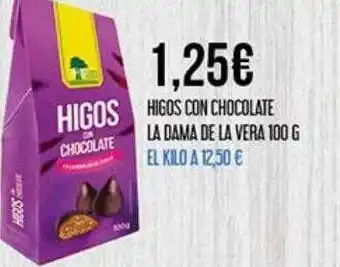 Claudio Higos con chocolate la dama de la vera oferta