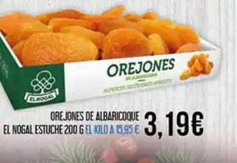 Claudio Ore jones de albaricoque el nogal estuche oferta