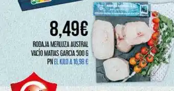 Claudio Rodaja merluza austral vacío matias garcia oferta