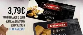 Claudio Turrón blando o duro suprema delaviuda estuche oferta