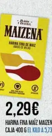 Claudio Harina fina maíz maizena caja oferta