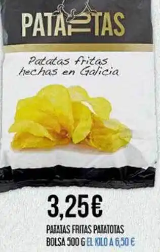 Claudio Patatas fritas patatos bolsa oferta