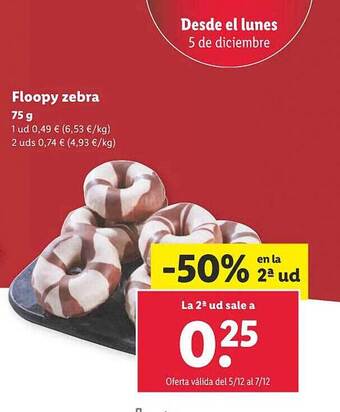 Lidl Floopy zebra oferta