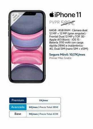 Movistar Iphone 11 oferta