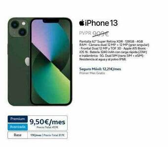 Movistar Iphone 13 oferta