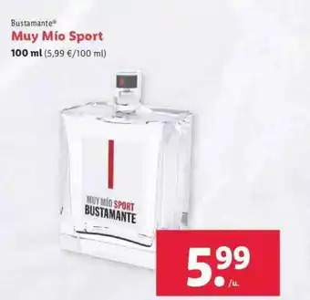 Lidl Bustamante muy mío sport oferta
