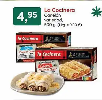 Suma Supermercados La cocinera canelón variedad oferta