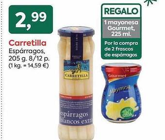 Suma Supermercados Carretilla espárragos oferta