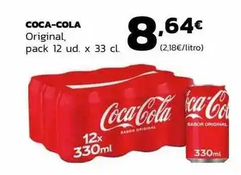 Supermercados Lupa Coca-cola original pack 12 oferta