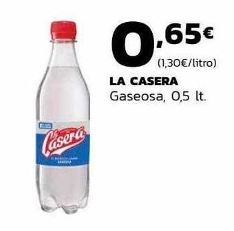 Supermercados Lupa La casera gaseosa oferta