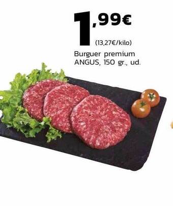Supermercados Lupa Burguer premium angus oferta