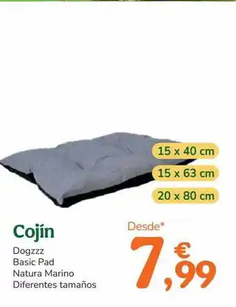TiendAnimal Cojín dogzzz basic pad natura marino diferentes tamaños oferta