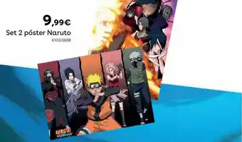 ToysRus Set 2 póster naruto oferta