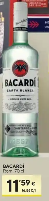Caprabo Ron bacardi oferta