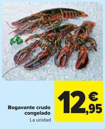 Carrefour Bogavante crudo congelado oferta