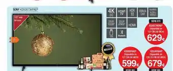 Sony kd50x73kpaep 127 cm 50 inch dolby dolby vision 8 u58 regalo * bluetooth 4k smart hdr bravia asistente 10 alexa