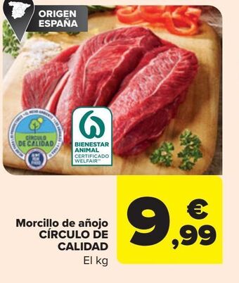 Carrefour Morcillo de añojo círculo de calidad oferta