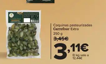 Carrefour Coquinas pasteurizadas carrefour extra oferta