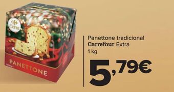 Carrefour Panettone tradicional carrefour extra oferta