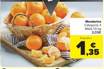 Carrefour Mandarina oferta