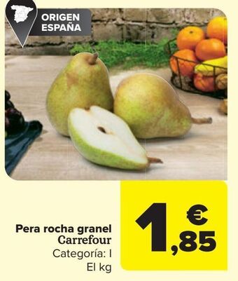 Carrefour Pera rocha granel carrefour oferta