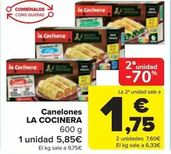 Carrefour Canelones la cocinera oferta