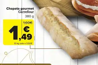 Carrefour Chapata gourmet carrefour oferta