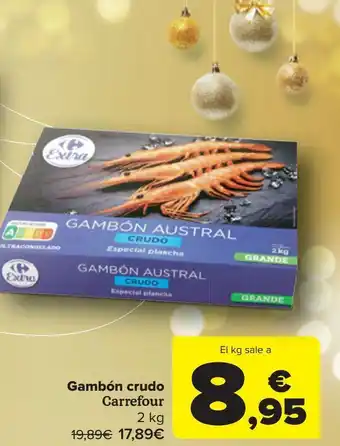 Carrefour Gambón crudo carrefour oferta