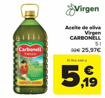 Carrefour Aceite de oliva virgen carbonell oferta