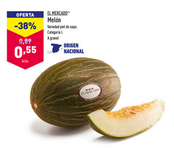 ALDI El Mercado Melón oferta