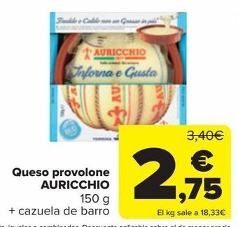 Carrefour Queso provolone auricchio oferta