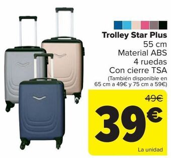 Carrefour Trolley star plus oferta