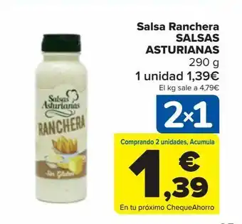 Carrefour Salsa ranchera salsas asturianas oferta