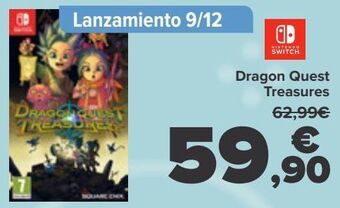 Carrefour Dragon quest treasures oferta