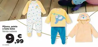 Carrefour Pijama, pelele o bata bebe oferta