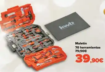 Carrefour Maletín 70 herramientas oferta