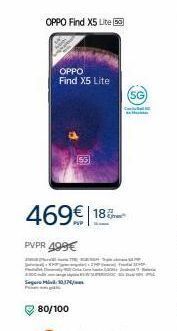 Movistar Oppo find x5 lite [50] oppo find x5 lite 469€ 18 pvpr 499€ gegoro mivā. 10,17/ 80/100 (55) (sg) c oferta