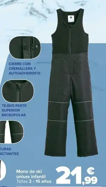 Carrefour Mono de ski oferta