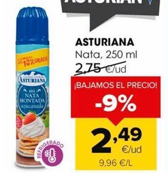 Autoservicios Familia Nata asturiana oferta