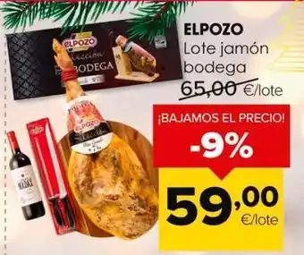 Autoservicios Familia Jamón el pozo oferta