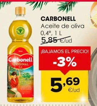 Autoservicios Familia Aceite de oliva carbonell oferta