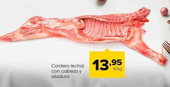 Autoservicios Familia Cordero lechal oferta