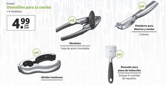 Lidl Utensilios de cocina ernesto oferta
