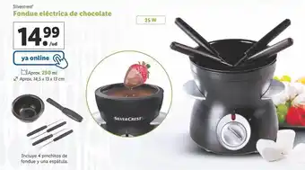 Lidl Fondue silvercrest oferta